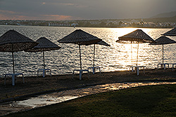 エデレミットのエーゲ海の夕日