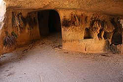 世界遺産カッパドキアの洞窟の内部