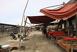 カシュガルの市場