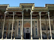 世界遺産 ブハラの町のハウズモスク