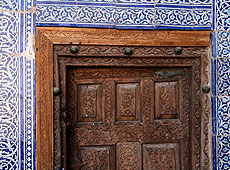 世界遺産イチャンカラ モスク ドア