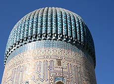 ウズベキスタンのサマルカンドのグリ・アミール廟