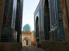ウズベキスタン シャーヒ・ジンダ廟