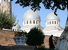 ウズベキスタンの首都タシケントのモスク