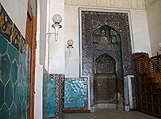 ウズベキスタンの世界遺産ブハラのカラーン・モスク