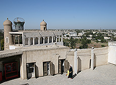 ウズベキスタンの世界遺産ブハラの町のアルク城